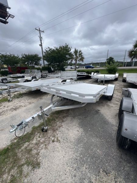 New 2025 Aluma 7814 TILT Utility Trailer