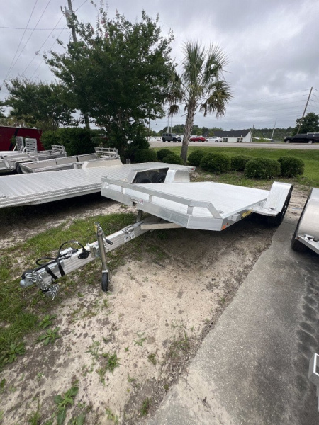 New 2025 Aluma 8214H Utility Trailer