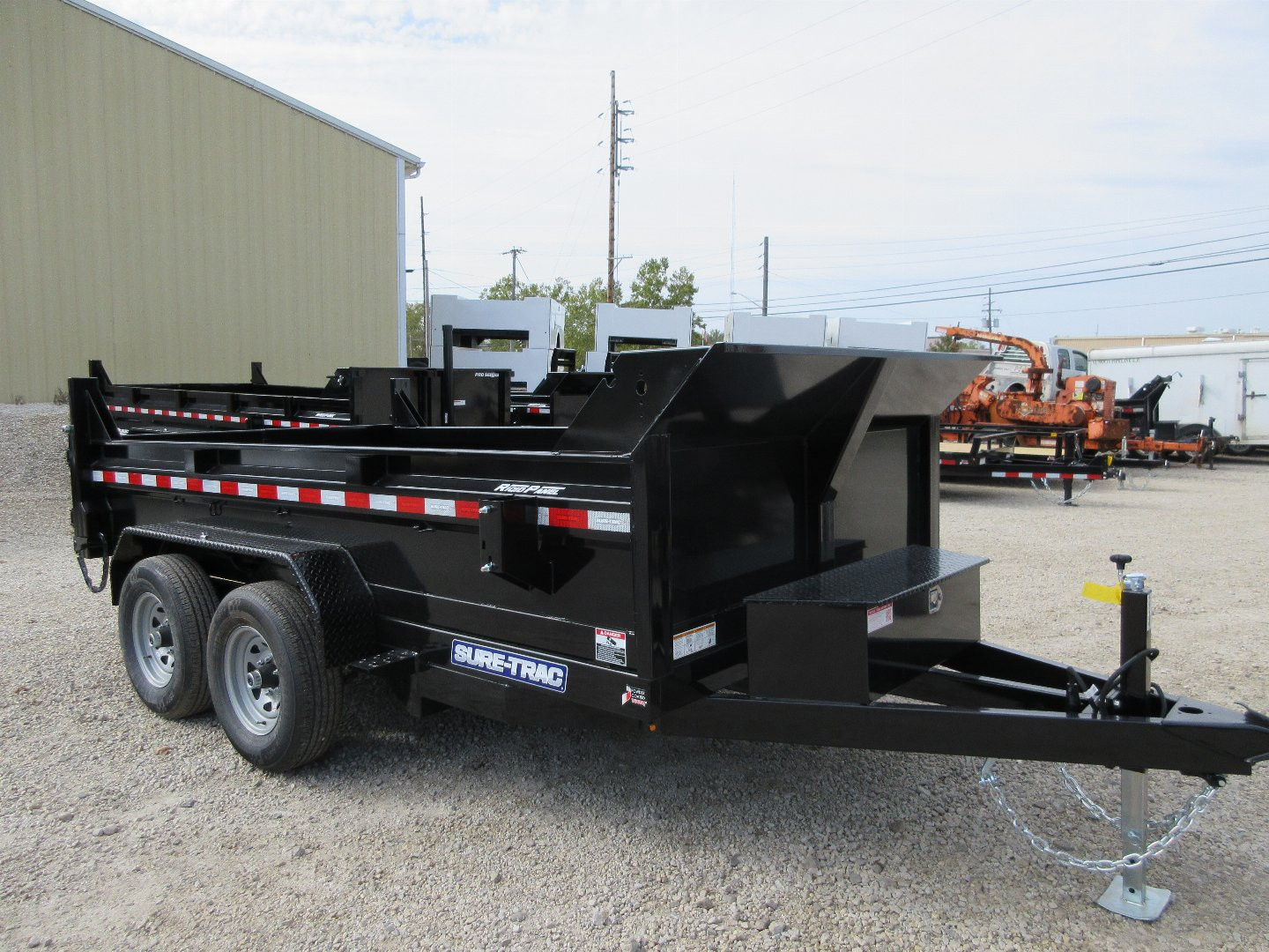New Sure-Trac 72 IN x 12 LProfile 10K Single Ram Dump