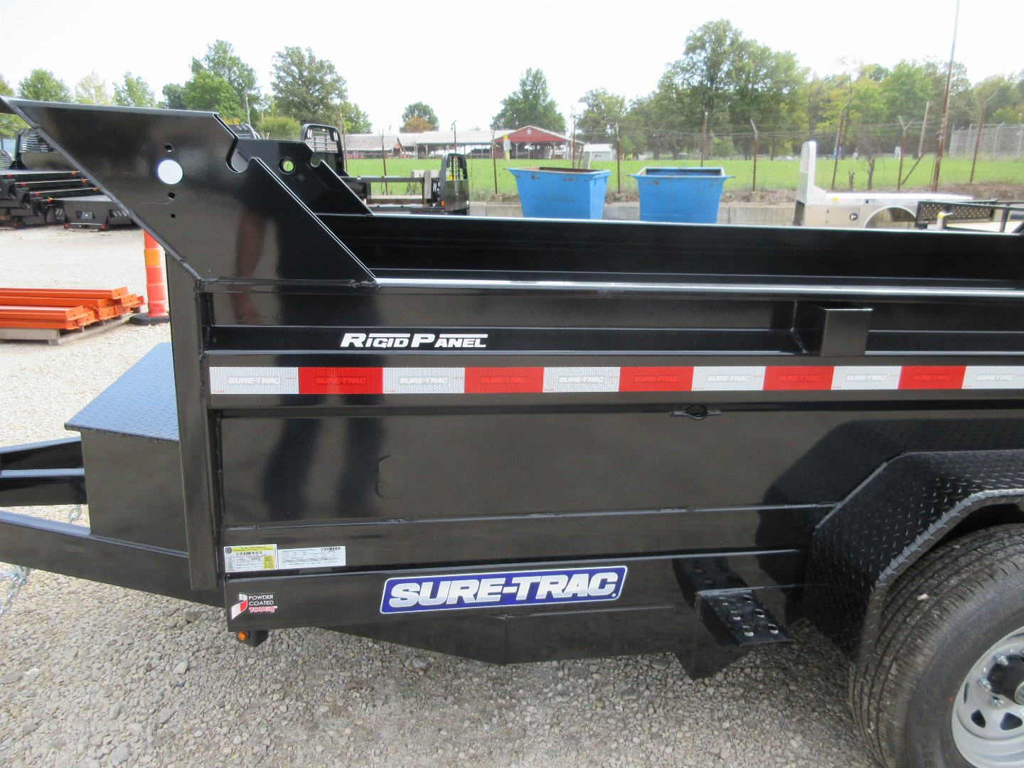 New Sure-Trac 72 IN x 12 LProfile 10K Single Ram Dump