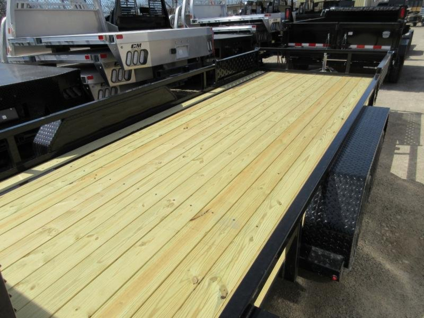 New 2025 SURE-TRAC 7 x 18 Tube Top ATV Trailer 7K Tandem ATV Trailer