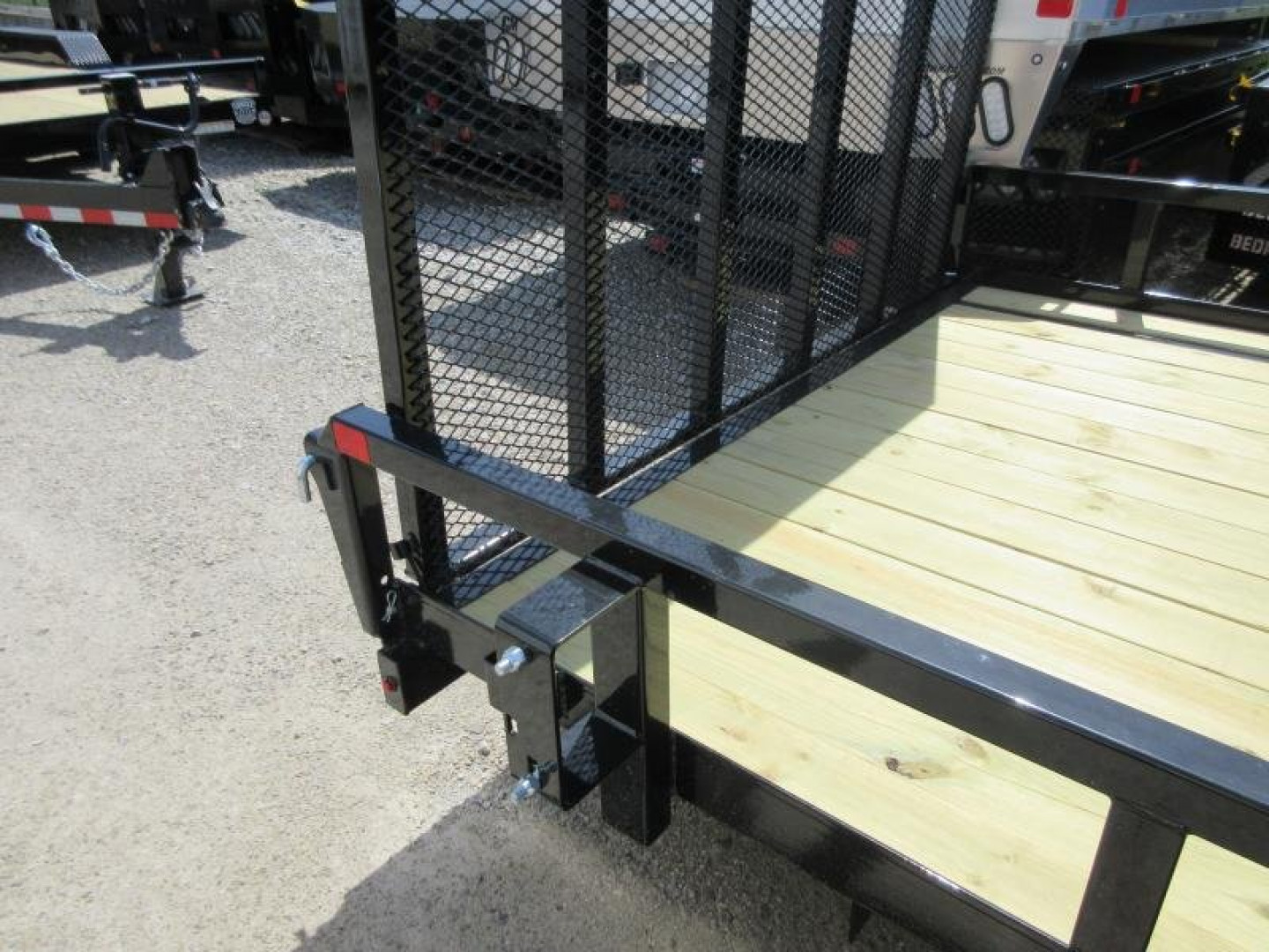 New 2025 SURE-TRAC 7 x 18 Tube Top ATV Trailer 7K Tandem ATV Trailer