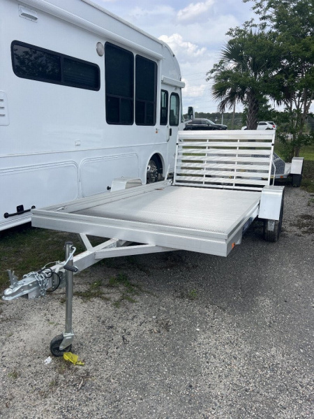 New 2024 Aluma 7812ESA Utility Trailer