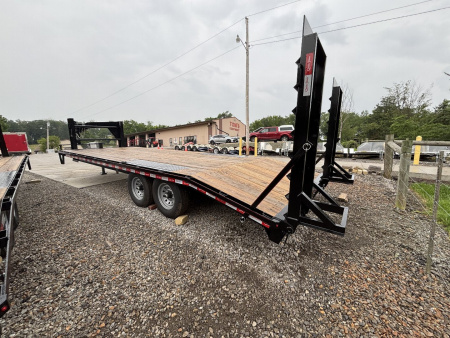 Used NEW/USED 2025 Quality Trailers 24' Gooseneck (20' + 4' Dovetail) Pro Series - 17000# GVWR