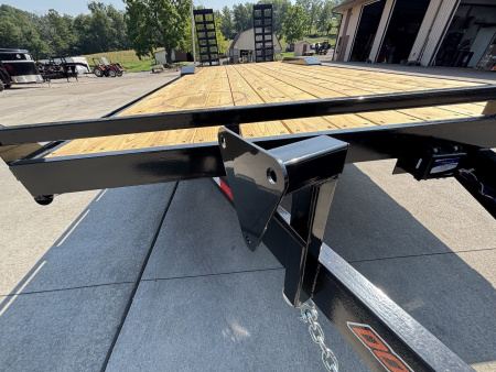 New 2026 Down 2 Earth Trailers 102"X24' Drive Over Equipment Hauler Trailer - 14,000# GVWR