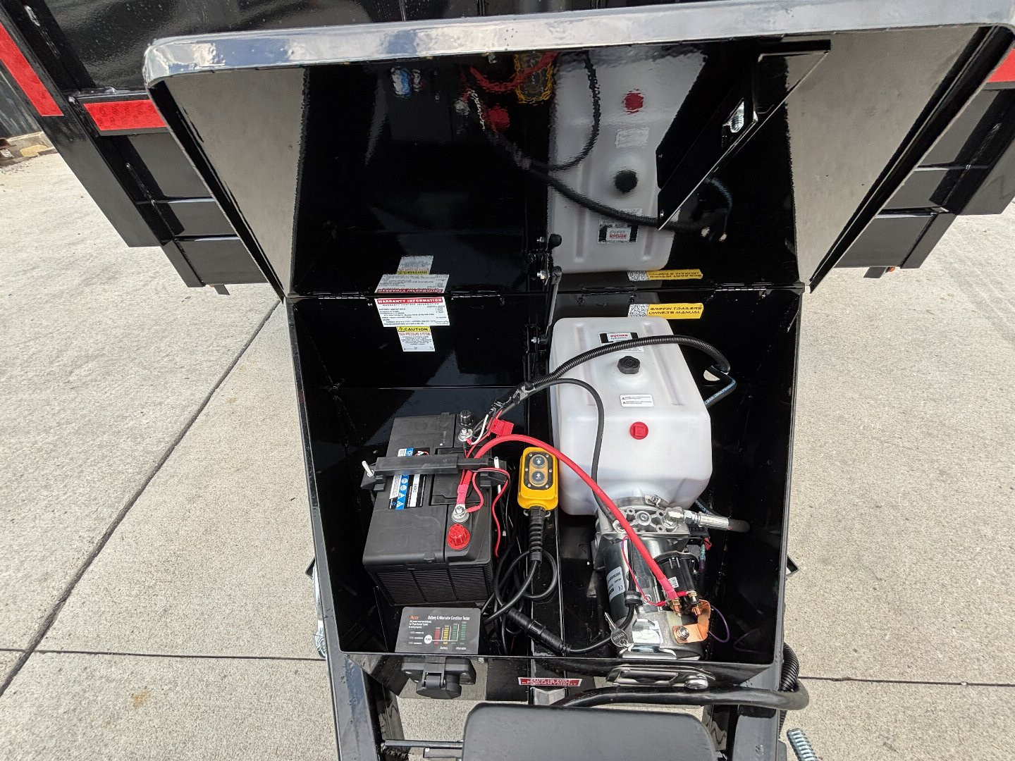 New 2026 GRIFFIN TRAILERS 7 x 16 Low Profile 14K Dump Trailer W/ Telescopic Cylinder - 14,000# GVWR