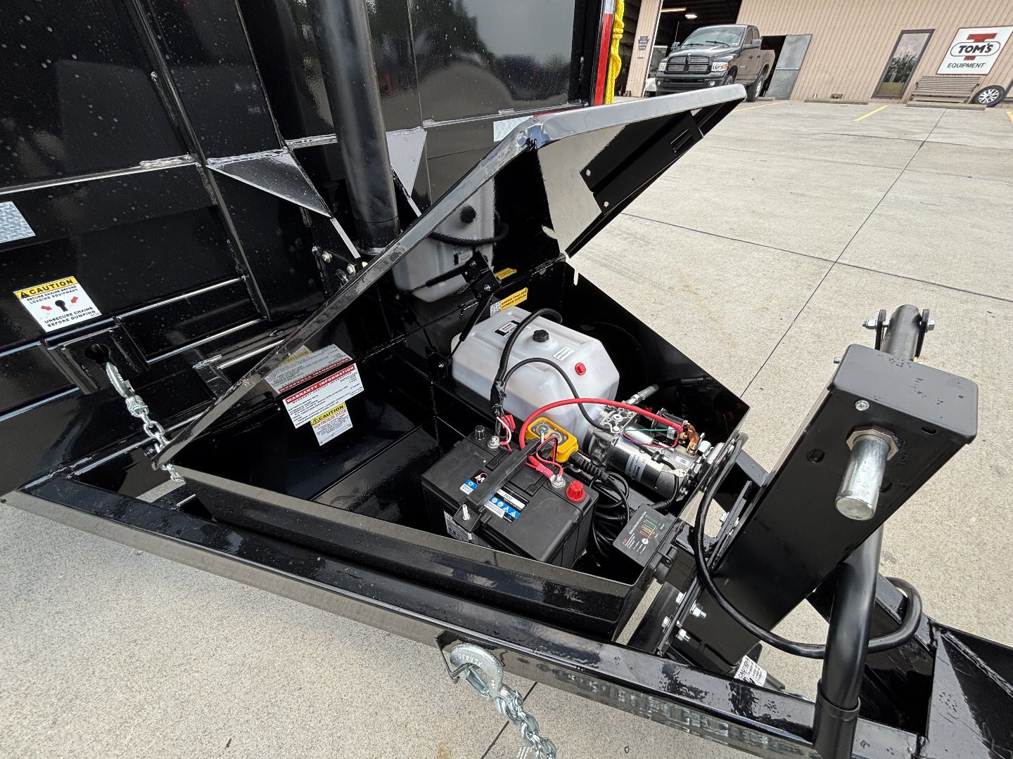 New 2026 GRIFFIN TRAILERS 7 x 16 Low Profile 14K Dump Trailer W/ Telescopic Cylinder - 14,000# GVWR