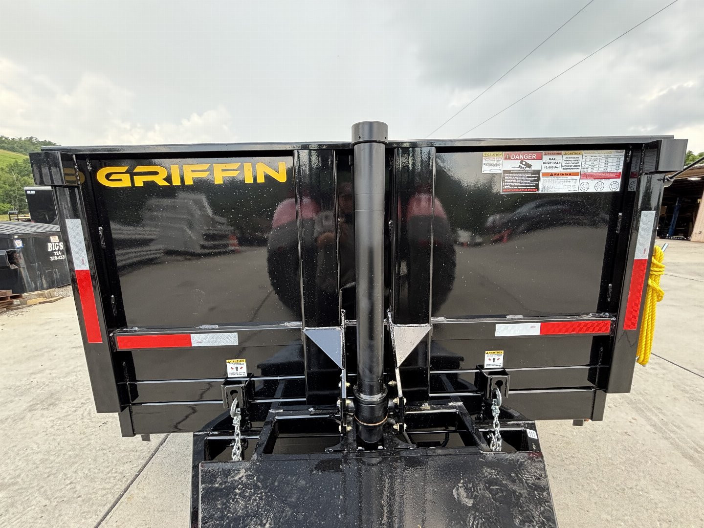 New 2026 GRIFFIN TRAILERS 7 x 16 Low Profile 14K Dump Trailer W/ Telescopic Cylinder - 14,000# GVWR