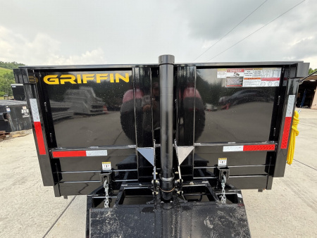 New 2026 GRIFFIN TRAILERS 7 x 16 Low Profile 14K Dump Trailer W/ Telescopic Cylinder - 14,000# GVWR