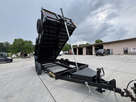 New 2026 GRIFFIN TRAILERS 7 x 16 Low Profile 14K Dump Trailer W/ Telescopic Cylinder - 14,000# GVWR