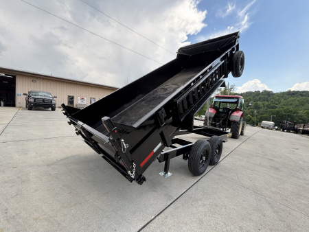 New 2026 GRIFFIN TRAILERS 7 x 16 Low Profile 14K Dump Trailer W/ Telescopic Cylinder - 14,000# GVWR