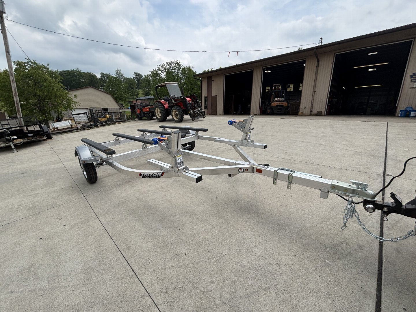 New 2025 Triton Trailers LTWCII-X Watercraft Trailer (2 PLACE) w/ Aluminum Wheel Upgrade - 2500# GVWR
