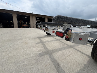 New 2025 Triton Trailers LTWCII-X Watercraft Trailer (2 PLACE) w/ Aluminum Wheel Upgrade - 2500# GVWR