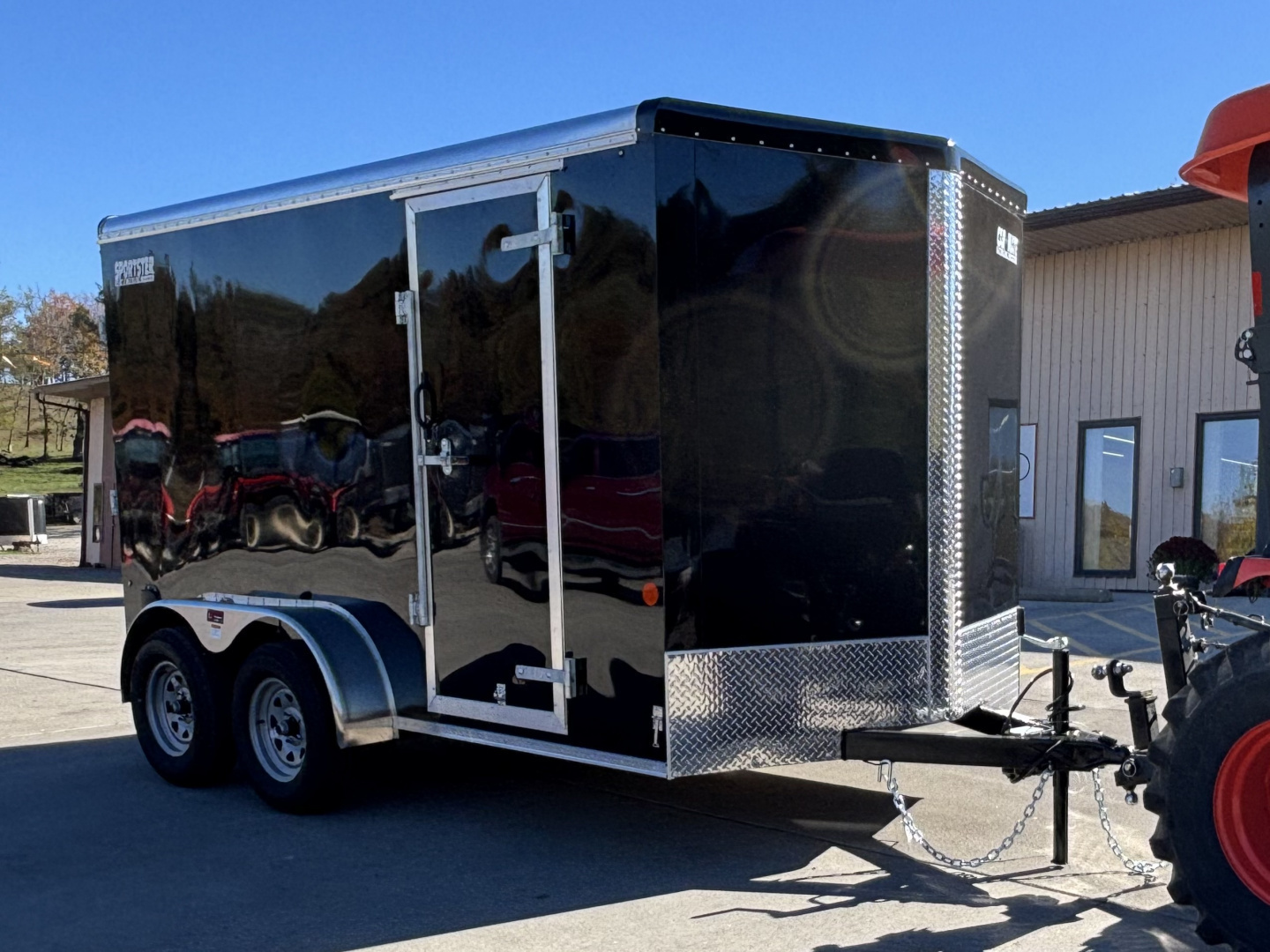 New 2026 Car Mate Trailers 7X12 V-Sport (V-Nose) HD Enclosed