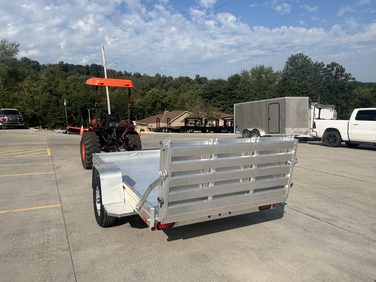 New 2026 Aluma Trailers 6310H-S-BT Utility Trailer - Bi-Fold Gate - 2990# GVWR