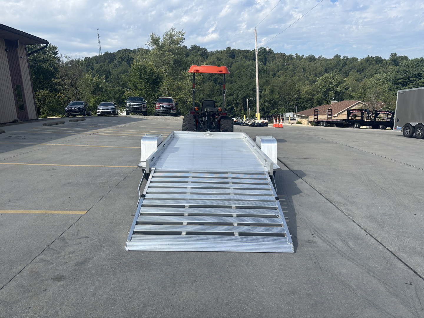 New 2026 Aluma Trailers 6310H-S-BT Utility Trailer - Bi-Fold Gate - 2990# GVWR