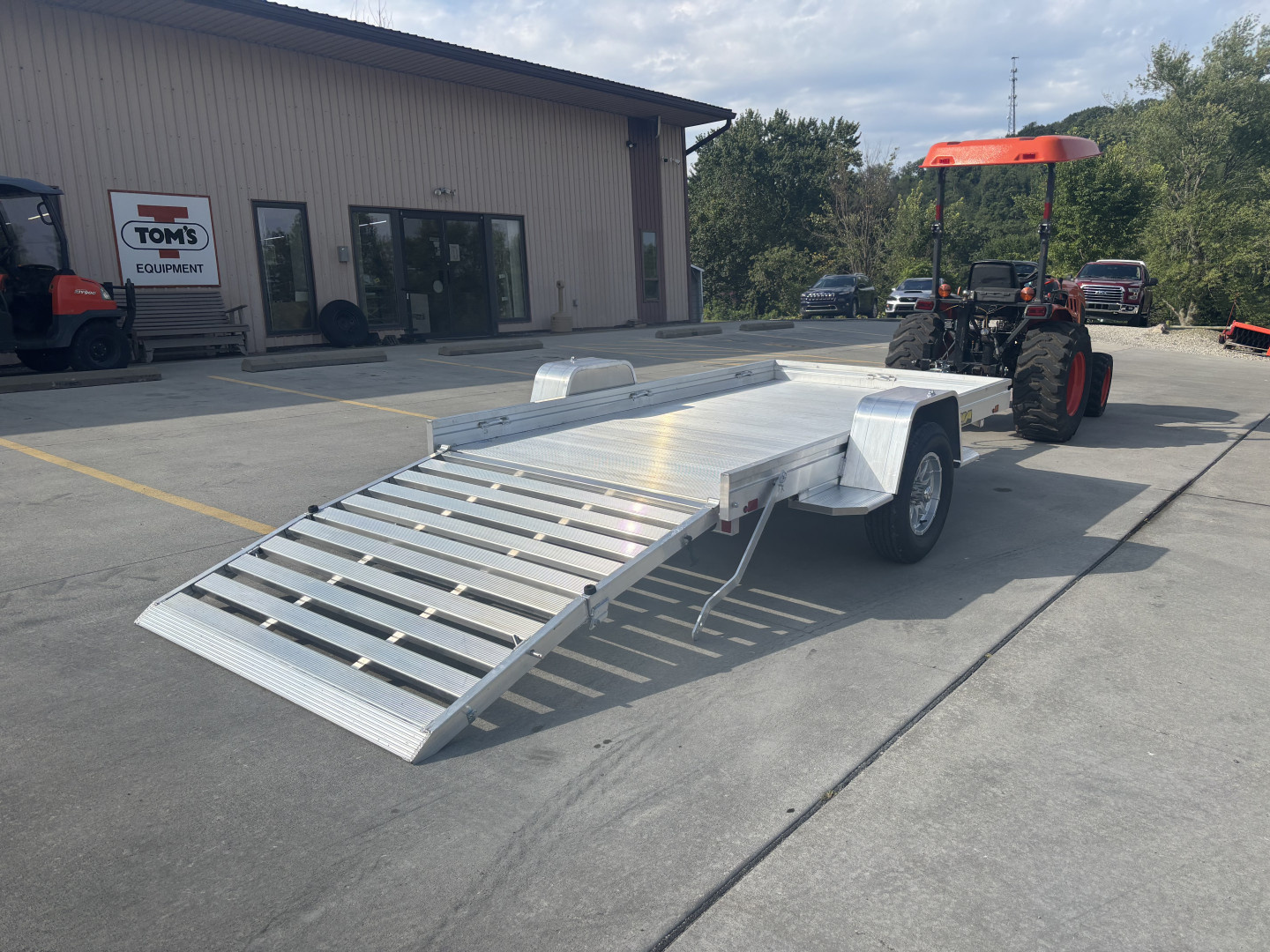 New 2026 Aluma Trailers 6310H-S-BT Utility Trailer - Bi-Fold Gate - 2990# GVWR
