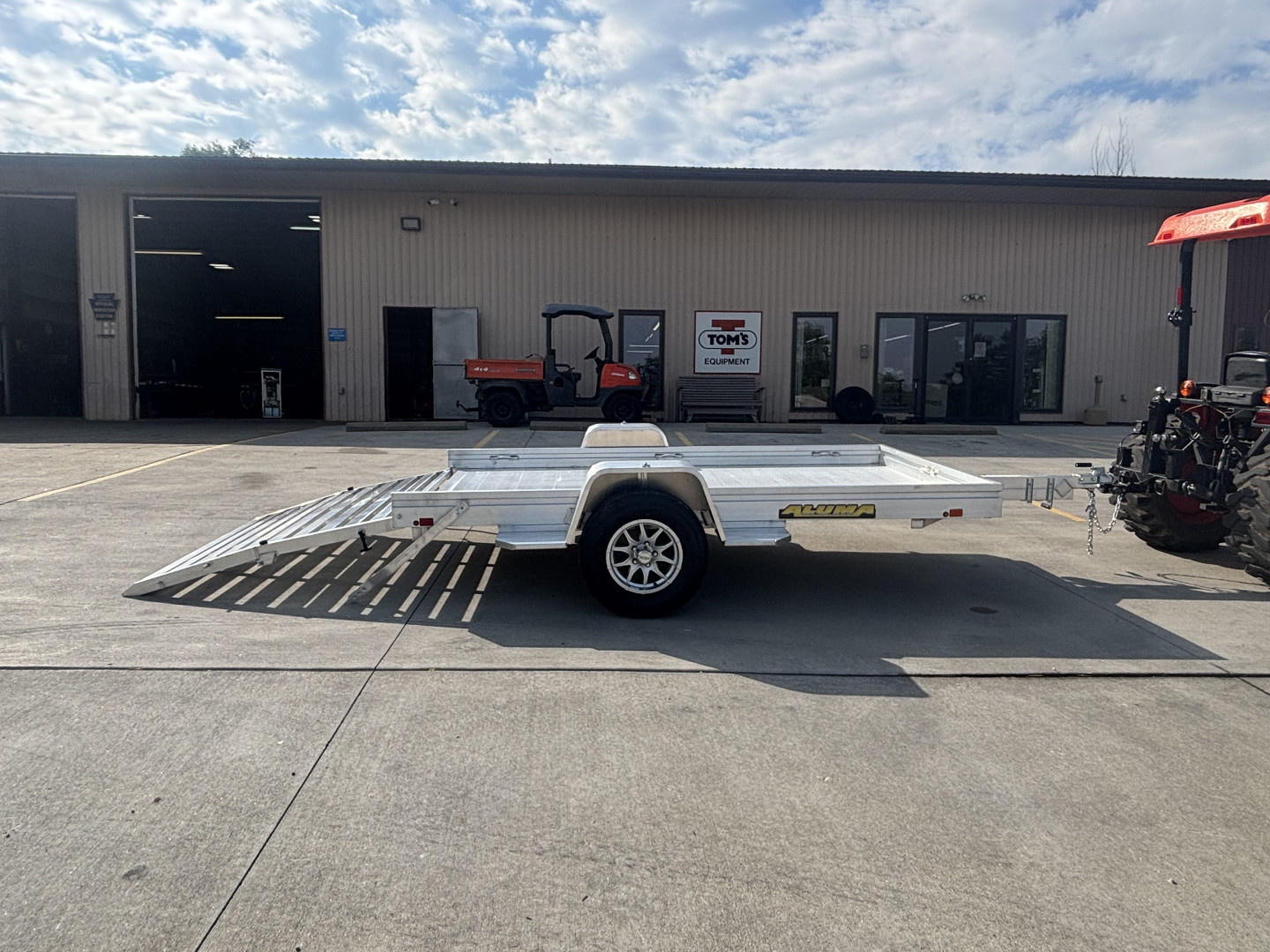 New 2026 Aluma Trailers 6310H-S-BT Utility Trailer - Bi-Fold Gate - 2990# GVWR