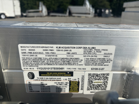 New 2026 Aluma Trailers 6310H-S-BT Utility Trailer - Bi-Fold Gate - 2990# GVWR