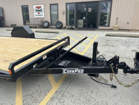 New 2025 (LIGHTLY USED DEMO) CornPro Trailers - UT-14 SAT Tilt Equipment Trailer 14' - Single Axle - Electric Brakes - 7000# GVWR