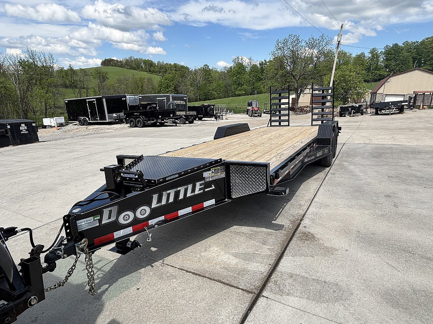 New 2026 Doolittle Trailers 82" X 22' Equipment Trailer W/ Mammoth Box - 14000# GVWR
