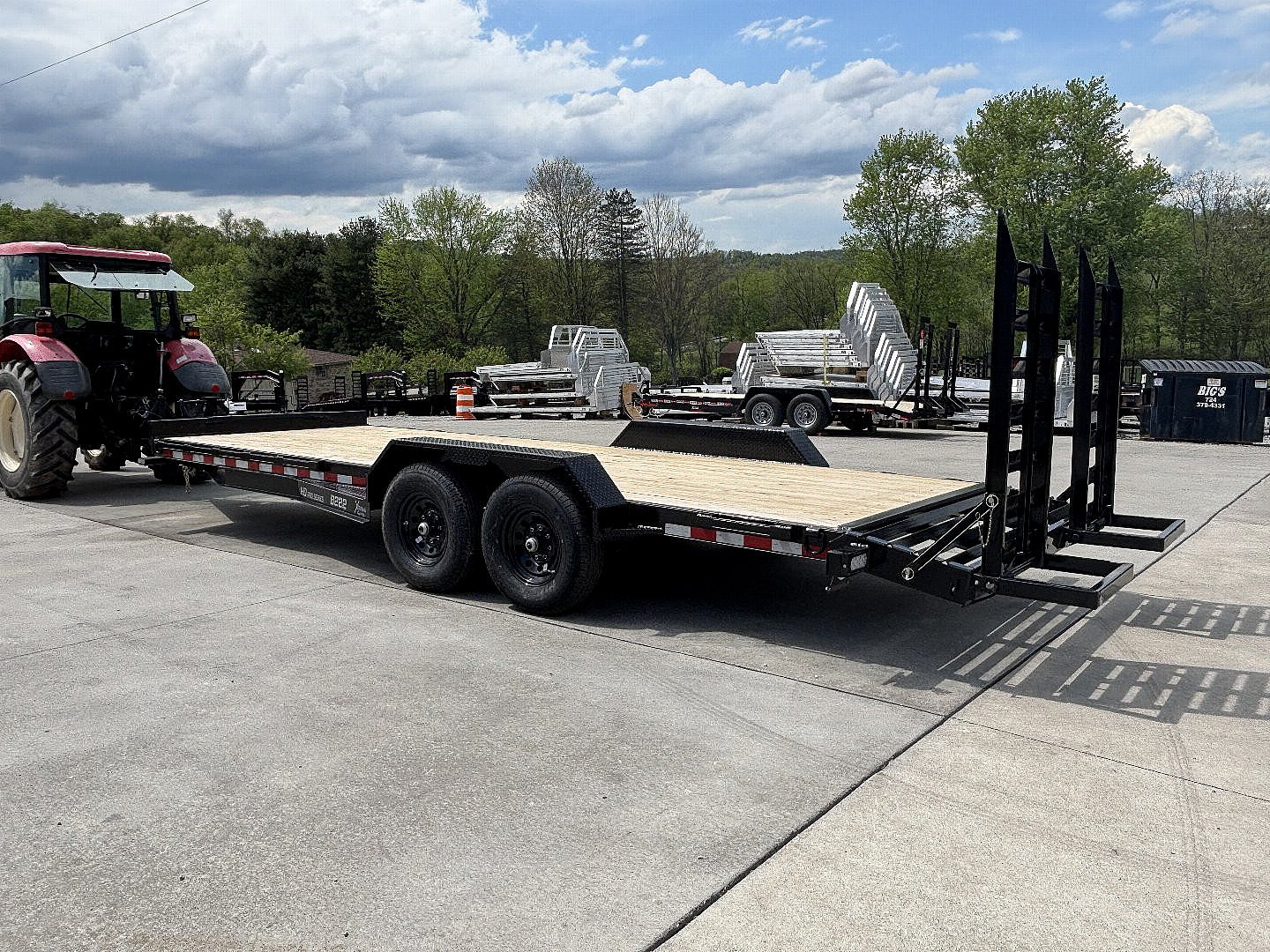 New 2026 Doolittle Trailers 82" X 22' Equipment Trailer W/ Mammoth Box - 14000# GVWR