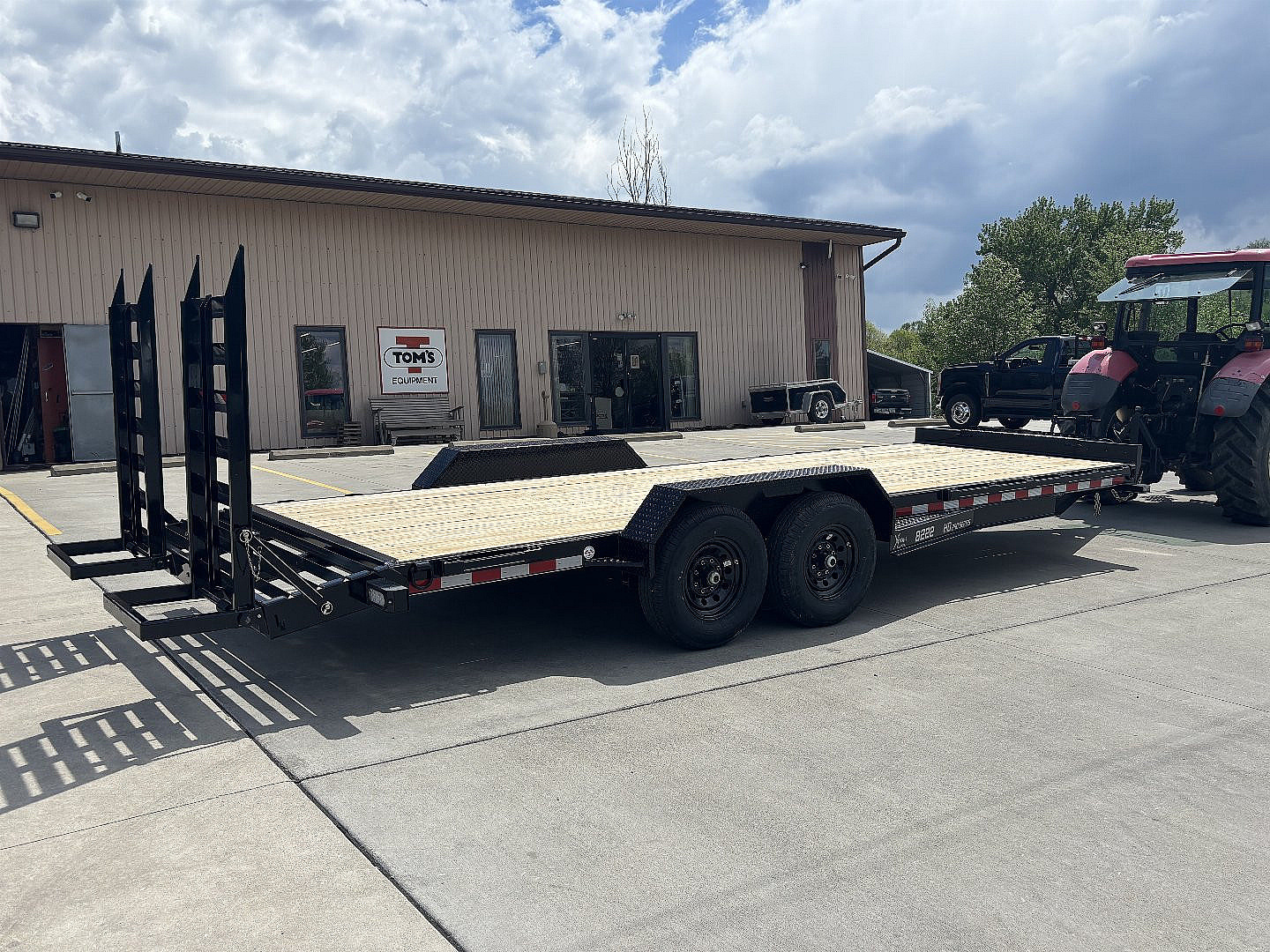 New 2026 Doolittle Trailers 82" X 22' Equipment Trailer W/ Mammoth Box - 14000# GVWR