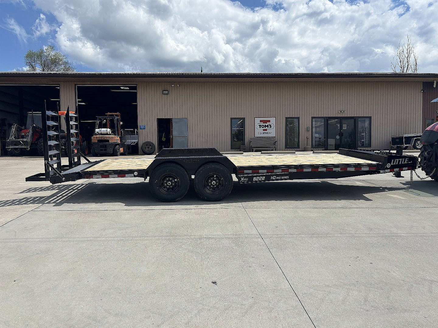 New 2026 Doolittle Trailers 82" X 22' Equipment Trailer W/ Mammoth Box - 14000# GVWR