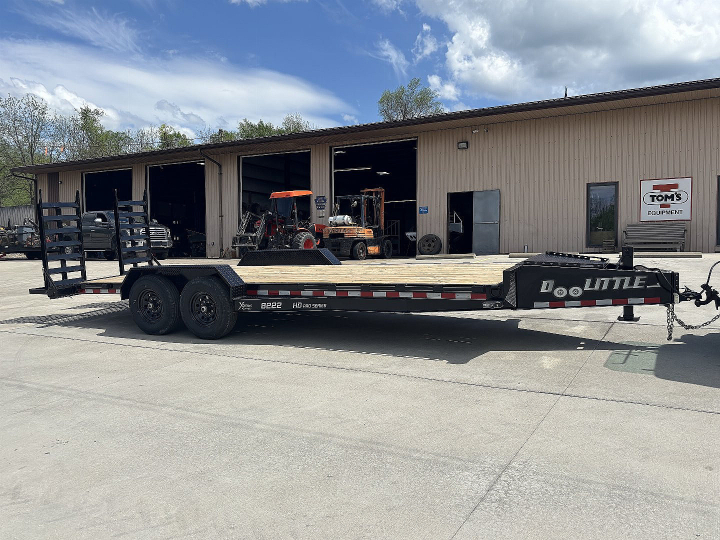 New 2026 Doolittle Trailers 82" X 22' Equipment Trailer W/ Mammoth Box - 14000# GVWR