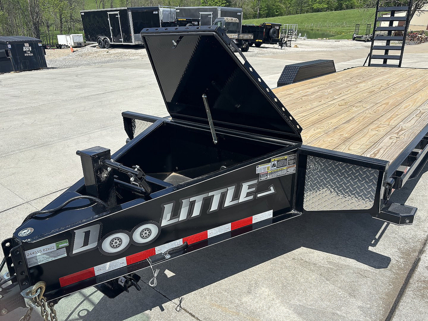 New 2026 Doolittle Trailers 82" X 22' Equipment Trailer W/ Mammoth Box - 14000# GVWR