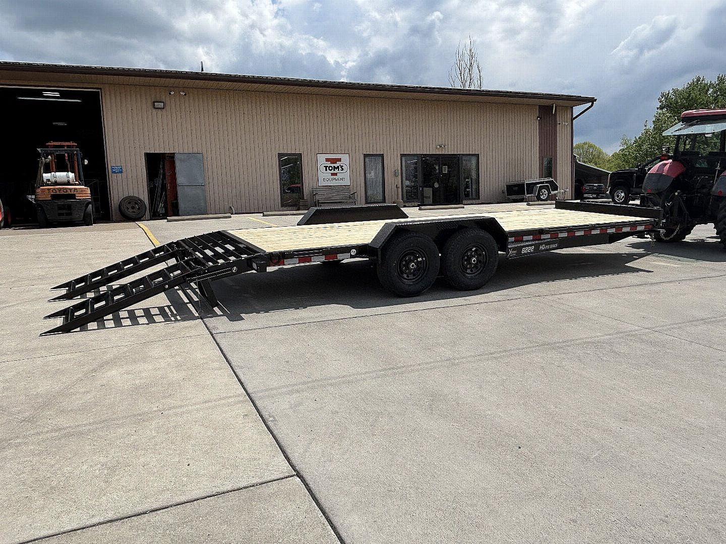 New 2026 Doolittle Trailers 82" X 22' Equipment Trailer W/ Mammoth Box - 14000# GVWR