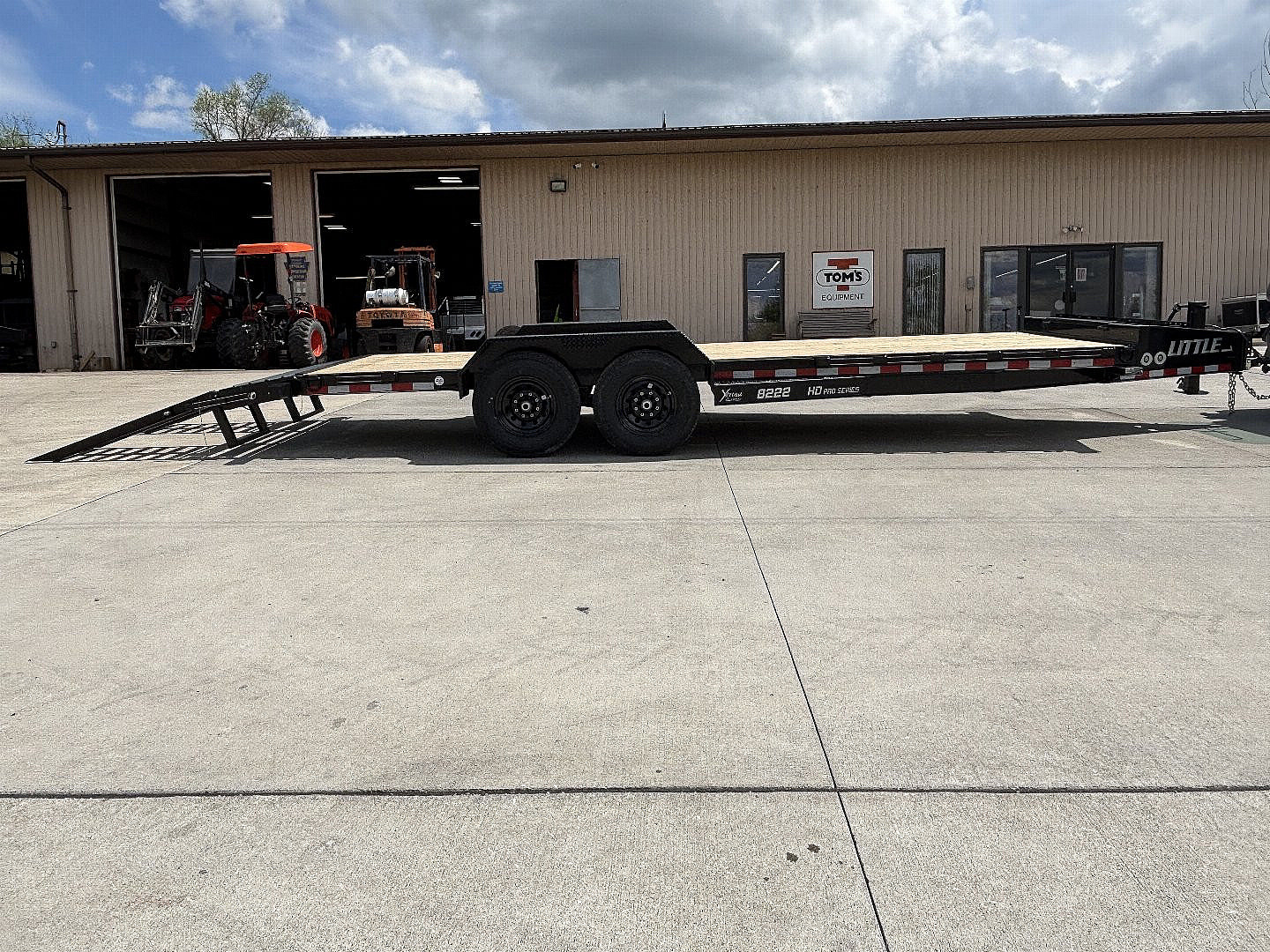 New 2026 Doolittle Trailers 82" X 22' Equipment Trailer W/ Mammoth Box - 14000# GVWR