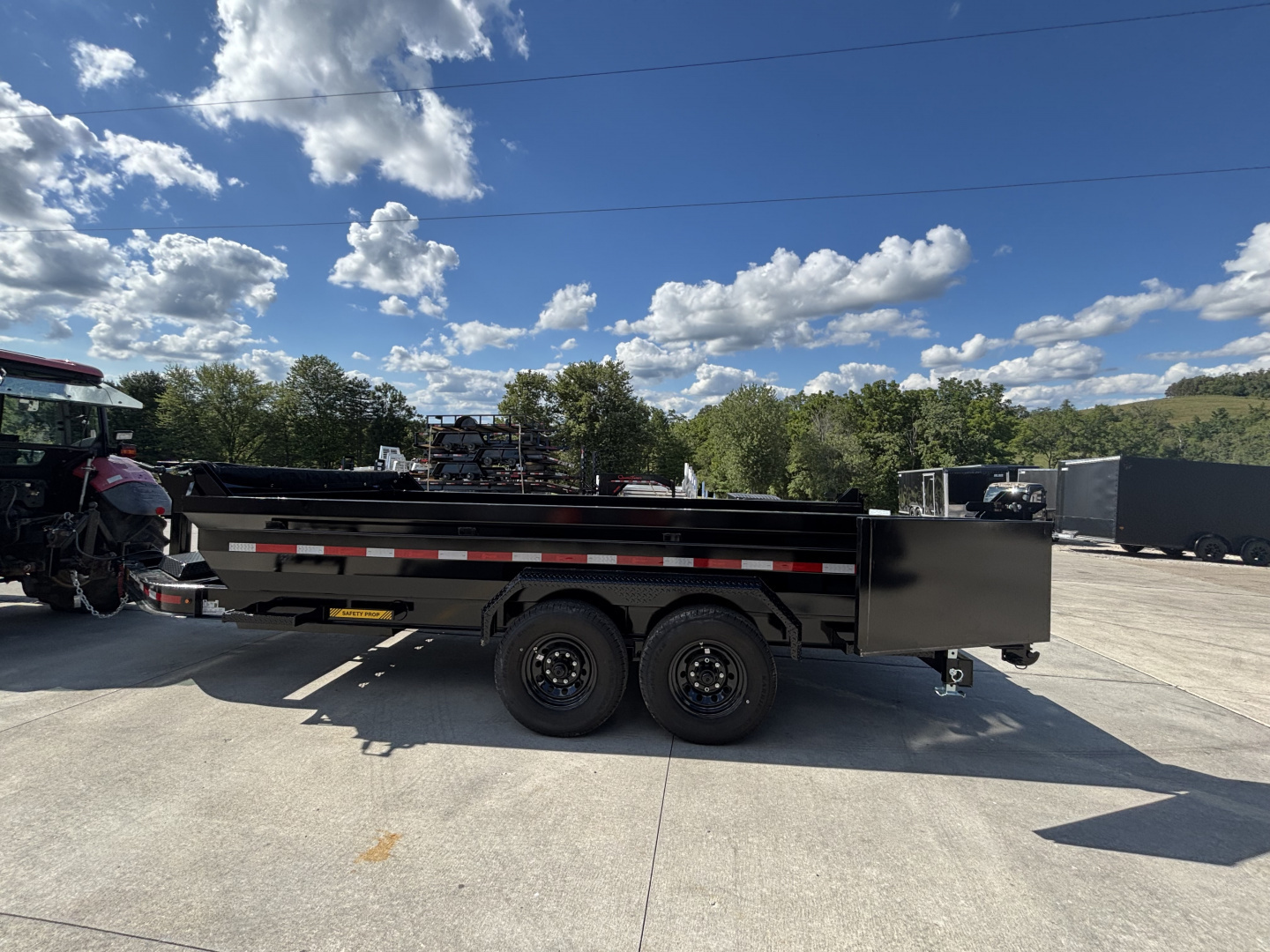 New 2025 Belmont DLX8216-14K Dump Trailer