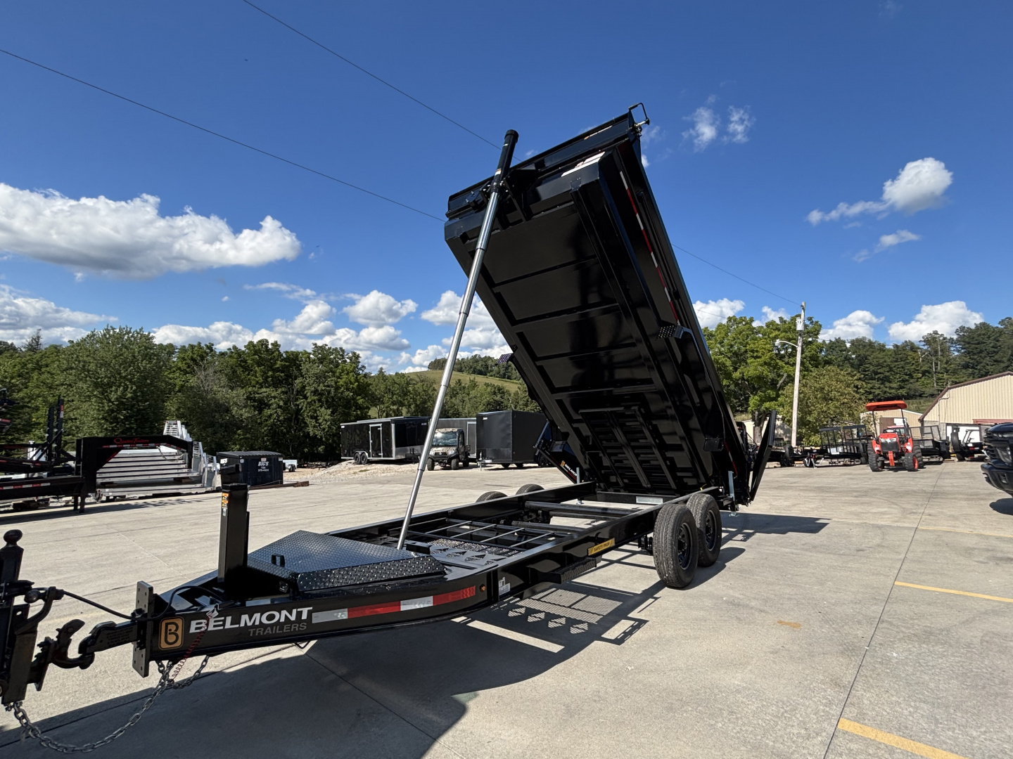 New 2025 Belmont DLX8216-14K Dump Trailer