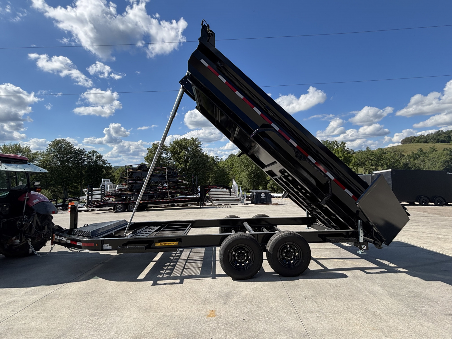 New 2025 Belmont DLX8216-14K Dump Trailer