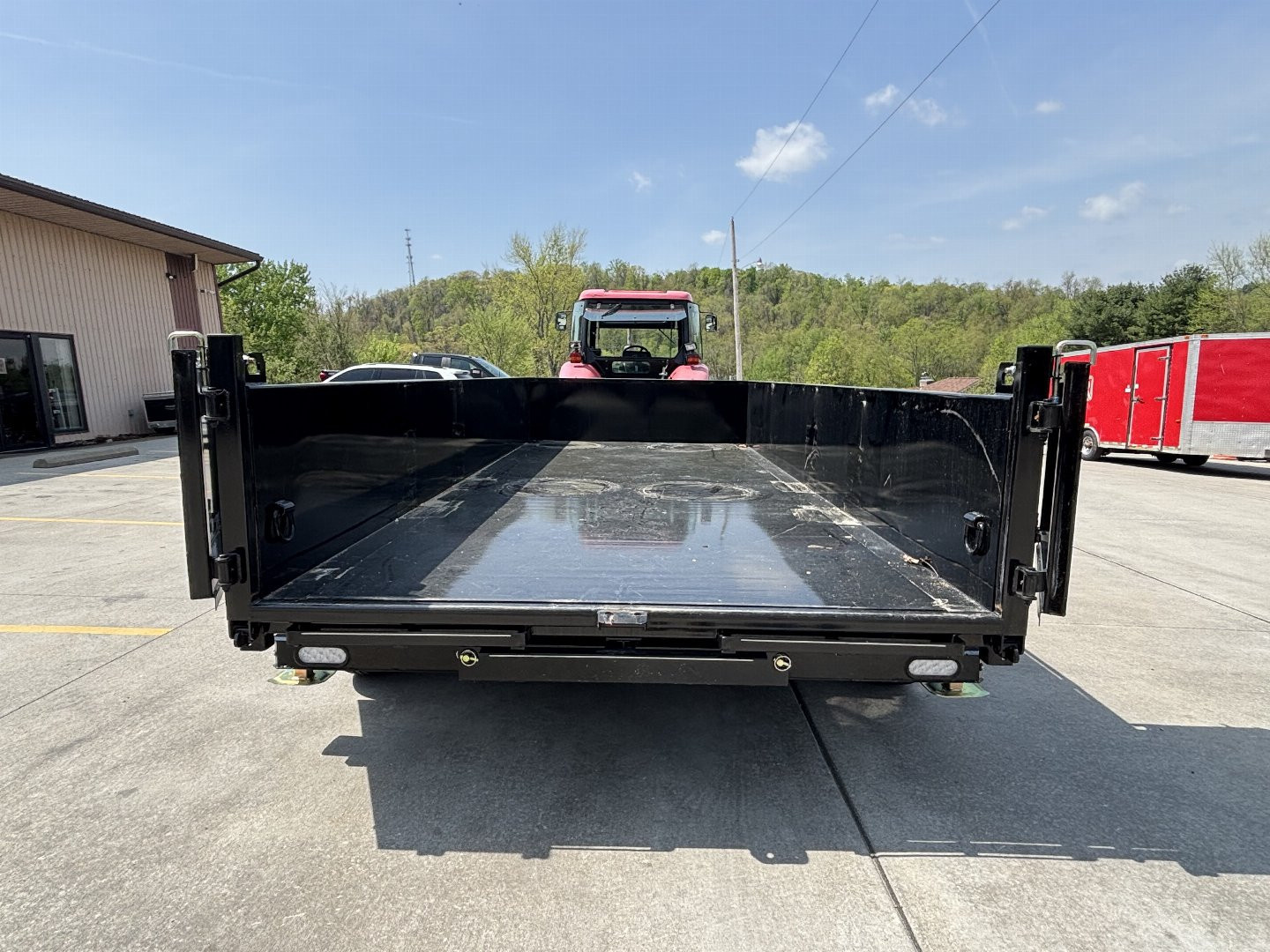 New 2025 Doolittle Trailers MD 82"X16' Dump Trailer w/ Wireless Remote - 14,000# GVWR