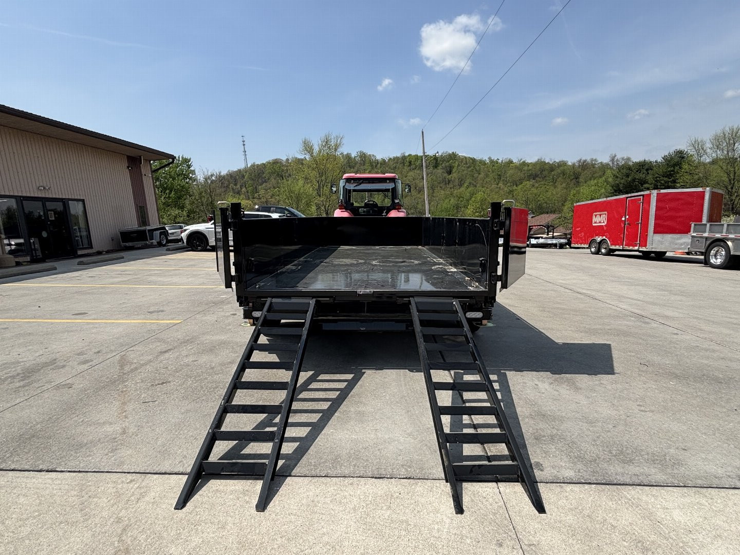 New 2025 Doolittle Trailers MD 82"X16' Dump Trailer w/ Wireless Remote - 14,000# GVWR