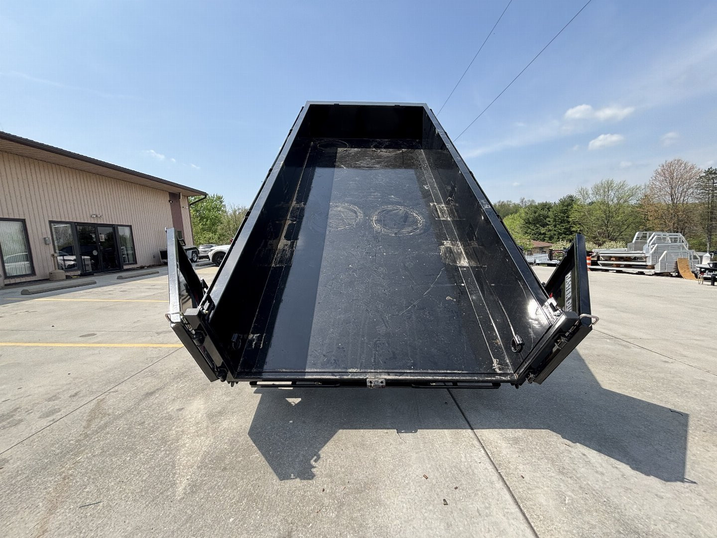 New 2025 Doolittle Trailers MD 82"X16' Dump Trailer w/ Wireless Remote - 14,000# GVWR