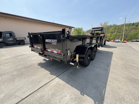 New 2025 Doolittle Trailers MD 82"X16' Dump Trailer w/ Wireless Remote - 14,000# GVWR