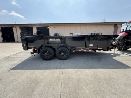 New 2025 Doolittle Trailers MD 82"X16' Dump Trailer w/ Wireless Remote - 14,000# GVWR