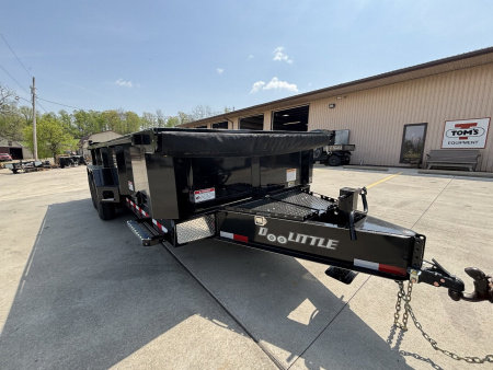 New 2025 Doolittle Trailers MD 82 X16' Dump Trailer w/ Wireless Remote - 14,000# GVWR
