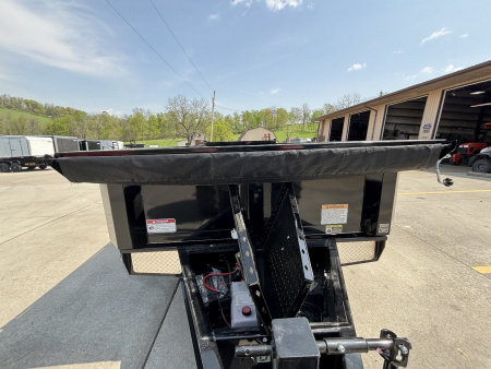 New 2025 Doolittle Trailers MD 82"X16' Dump Trailer w/ Wireless Remote - 14,000# GVWR