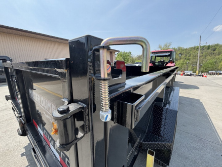 New 2025 Doolittle Trailers MD 82"X16' Dump Trailer w/ Wireless Remote - 14,000# GVWR