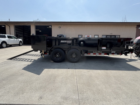 New 2025 Doolittle Trailers MD 82"X16' Dump Trailer w/ Wireless Remote - 14,000# GVWR