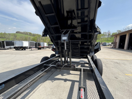New 2025 Doolittle Trailers MD 82"X16' Dump Trailer w/ Wireless Remote - 14,000# GVWR