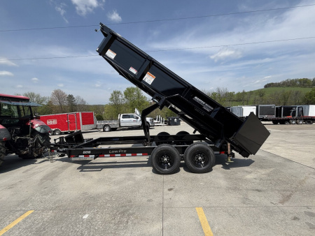 New 2025 Doolittle Trailers MD 82"X16' Dump Trailer w/ Wireless Remote - 14,000# GVWR