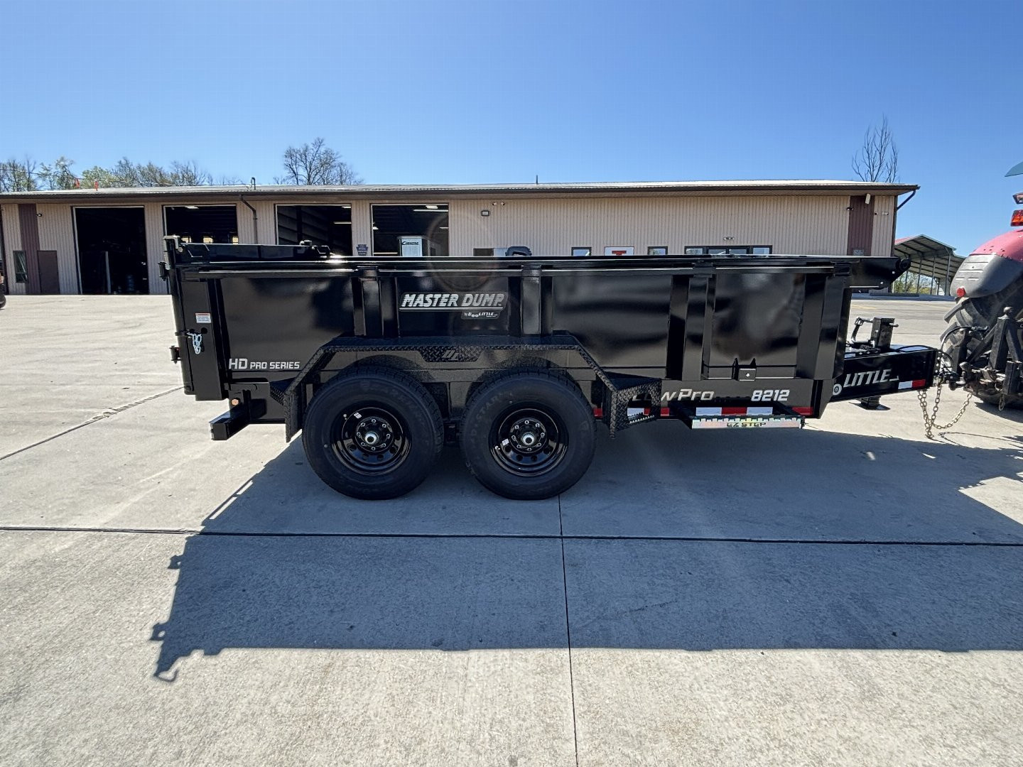 New 2026 Doolittle Trailers MD 82"X12' Dump Trailer w/ Wireless Remote - 14,000# GVWR