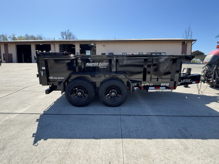 New 2026 Doolittle Trailers MD 82"X12' Dump Trailer w/ Wireless Remote - 14,000# GVWR