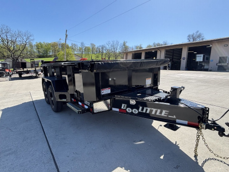 New 2026 Doolittle Trailers MD 82 X12' Dump Trailer w/ Wireless Remote - 14,000# GVWR
