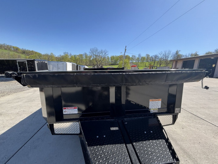 New 2026 Doolittle Trailers MD 82"X12' Dump Trailer w/ Wireless Remote - 14,000# GVWR